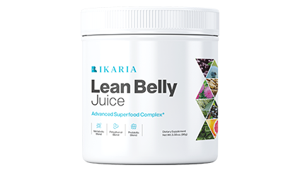 Ikaria Lean Belly Juice 30-day supply pouch — once-daily metabolic powder with Fucoxanthin and Resveratrol for women 40+